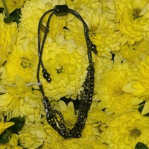 Elegant Black Chain Braclet